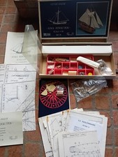 Modellino Barca Modellismo Corel Cutter Inglese Incompleto Più La Touluse Proget