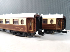 RIVAROSSI 2 carrozze da salone CIWL, couplage, cod. articolo 2460, scala H0, scatola originale mai usata