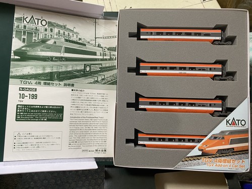 Set prolunghe treno - tgv, scala