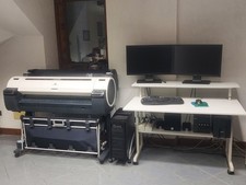 Computer + Plotter Canon IMAGEPROGRAF IPF770 inchiostro 2400 x 1200 dpi A0