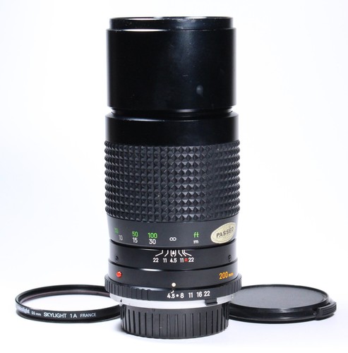 Minolta tele rokkor 200mm - 200mm, /