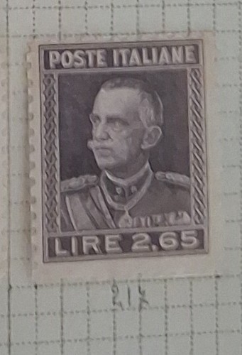 Francobollo italia 1927 - italia,