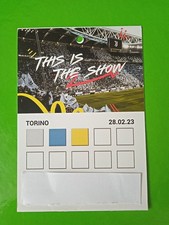 JUVENTUS - TORINO  28/02/2023 PASS / Stadium Allianz Torino 