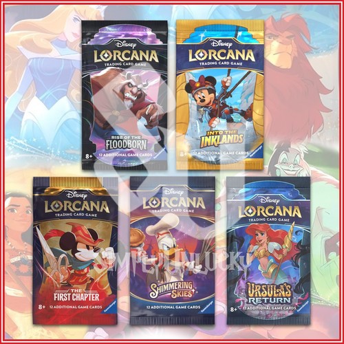 Disney lorcana tcg booster - disney, tcg: