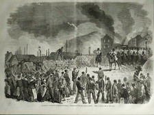 Xilografia 1869 Miniere di