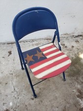 sedia pieghevole vintage