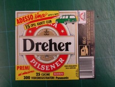 ETICHETTA BIRRA DREHER