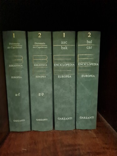 Enciclopedia europea garzanti - enciclopedia,