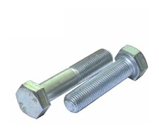 VITI M12 PERNI BULLONI TESTA ESAGONALE IN ACCIAIO 8.8 ZINCATO UNI 5739 UNI 5737