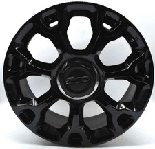 4 CERCHI IN LEGA 17" FIAT 500L / FIAT TIPO NUOVI ORIGINALI NERO LUCIDO