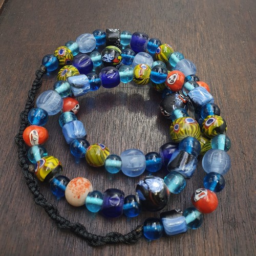 Collana multicolore vintage