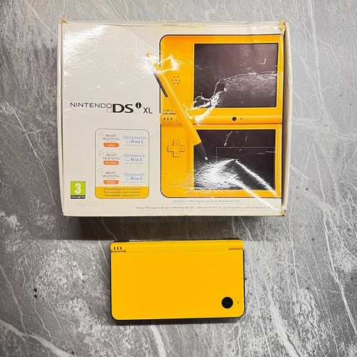 Nintendo dsi giallo - giallo, boxato