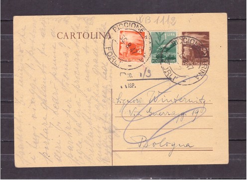 Cartolina postale lire - postale,