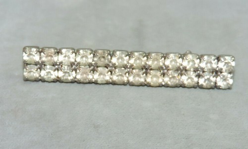 Spilla vintage strass - strass,, bar