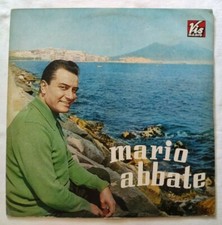 MARIO ABBATE LP OMONIMO 33 GIRI VINYL MUSICA NAPOLETANA VIS RADIO VIS 2045 NM/NM