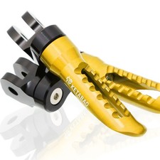 BOB Front Foot Pegs Gold 25mm