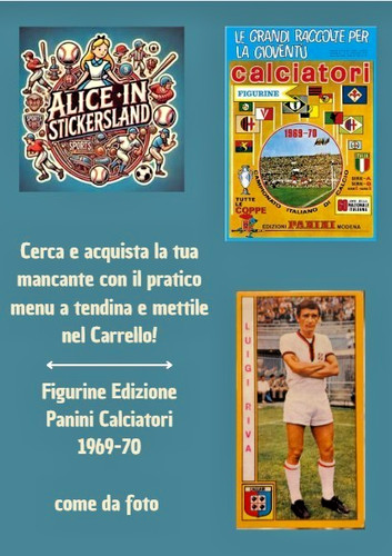 Panini calciatori 1969/70