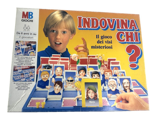 Indovina chi gioco - chi?, scatola