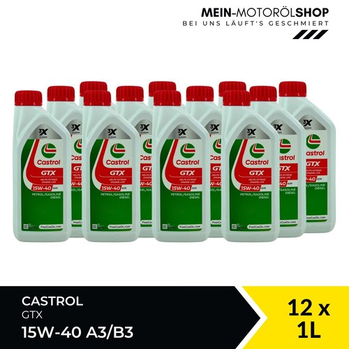Castrol gtx 15w b3 vw - castrol, a3/b3
