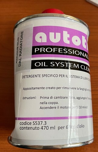 Pulitore olio radiatore - pulitore,
