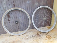 BICI BICICLETTA  D'EPOCA VINTAGE RUOTE CERCHI CORSA LEGA ALLUMINIO AMBROSIO 26