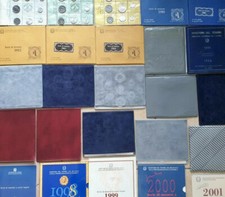 Italia - Serie Divisionali Annuali in Lire dal 1968 al 2001 in FDC !