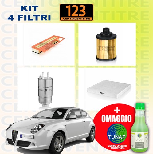 Tagliando alfa romeo mito 3 - tagliando, 1.3