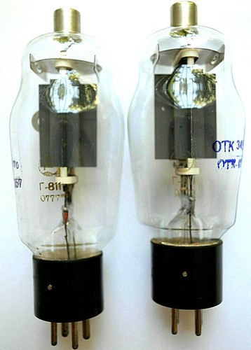 Tubo radio sovietico 811 - tubo,