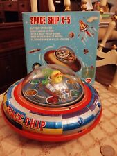Astronave Space Ship X-5 In latta e plastica vintage made in taiwan Modern Toys