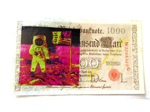 Banconota warhol 1000dm - banconota, a.