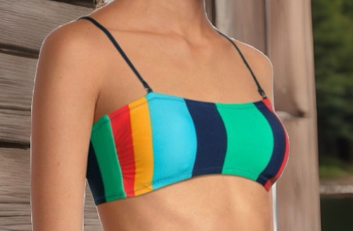 Top bikini sperry stringato - top,