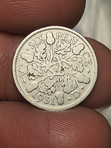 Regno unito moneta - six, pence