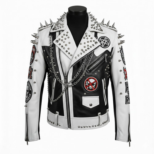 Giacca uomo pelle punta - uomo, a