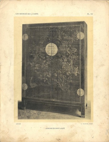 Stampa antica armadio - antica, cinese