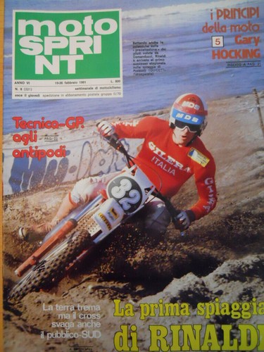 Motosprint 1981 con inserto - 1981,
