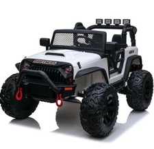 AUTO ELETTRICA PER BAMBINI MACCHINA SUV 2 POSTI 4WD 12V JEEP TELECOMANDO USB MP3