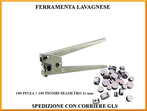 Pinza per sigilli piombo - pinza,