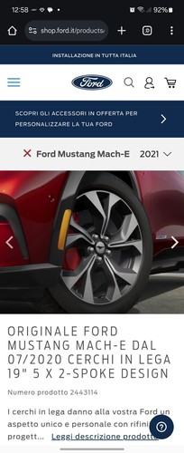 Cerchi lega originali ford - in,