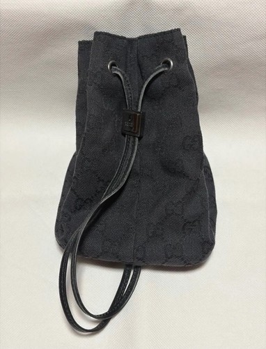Gucci pochette con coulisse - gucci,