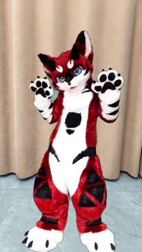 Costume lungo pelliccia husky