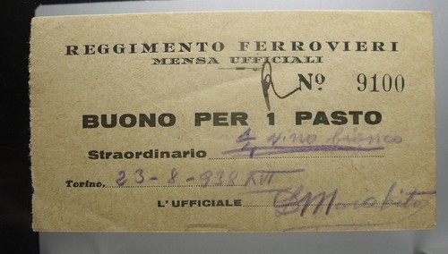 Buono pasto reggimento - 1,