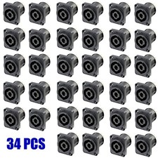 34x Neutrik NL4MP 4 poli