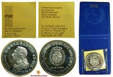 [NC] MEDAGLIA MONTE BIANCO MONT BLANC BICENTENARIO 200 ARGENTO (nc1111)