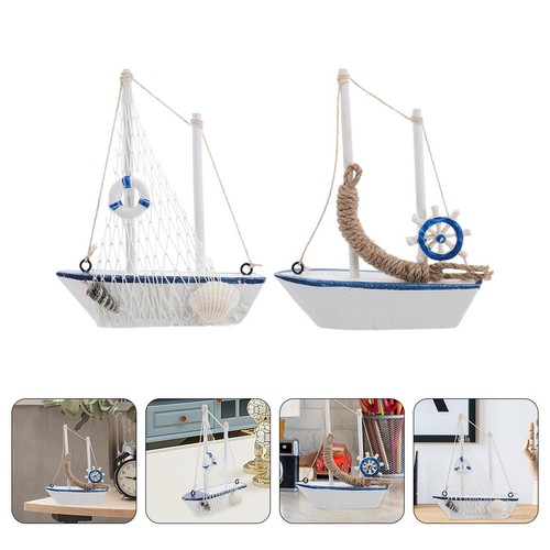 Pcs ornamento barca - pcs,