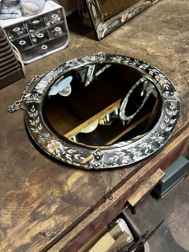 Specchio stile veneziano vetro