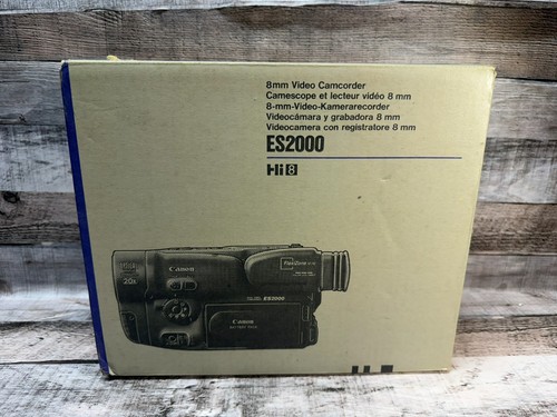 Videocamera canon es2000 hi8 - hi8, 8