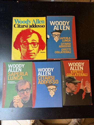 Lotto libri woody allen - woody,