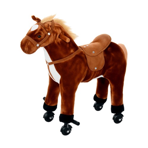 Homcom cavallo dondolo con - homcom,