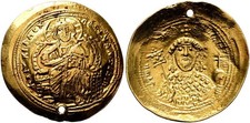 CONSTANTINE IX MONOMACHOS. 1042-1055 AD. AV (ORO) ISTAMENONE. COSTANTINOPOLI.