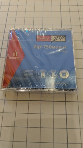Iomega zip disk 750mb - disk, per